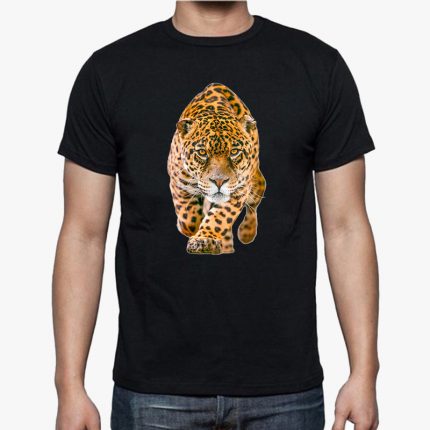 Jaguar Baskılı Unisex Tişört