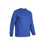 Sıfır Yaka Sax Mavi Sweatshirt | 2 iplik - Görsel 2