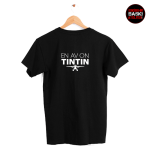 Tenten'in Maceraları | Unisex Tişört | En Av On TINTIN - Görsel 2
