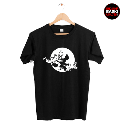 Tenten'in Maceraları | Unisex Tişört | Videolu İlan