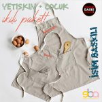 Yetişkin + Çocuk Önlük Seti Bedenlerde 2'li Paket - Görsel 3