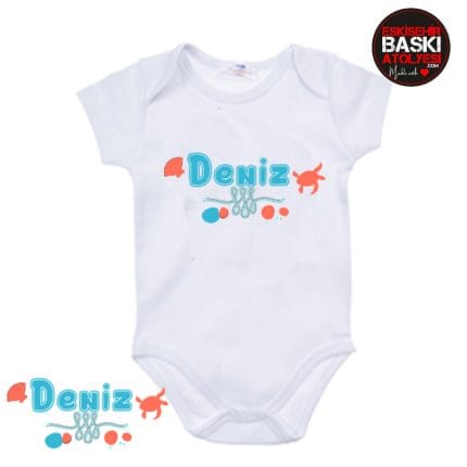 Özel İsim Baskılı Bebek Zıbınları – Kişiye Özel İsim Detaylı | %100 Pamuk Konforu