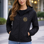 Ultras Tribunes | Baskılı Yağmurluk | Siyah | Gold Flex Baskılı