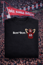 1965 Nakış İşlemeli Taraftar Sweatshirt – Baba Oğul - Görsel 4
